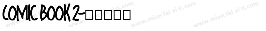 Comic Book 2字体转换